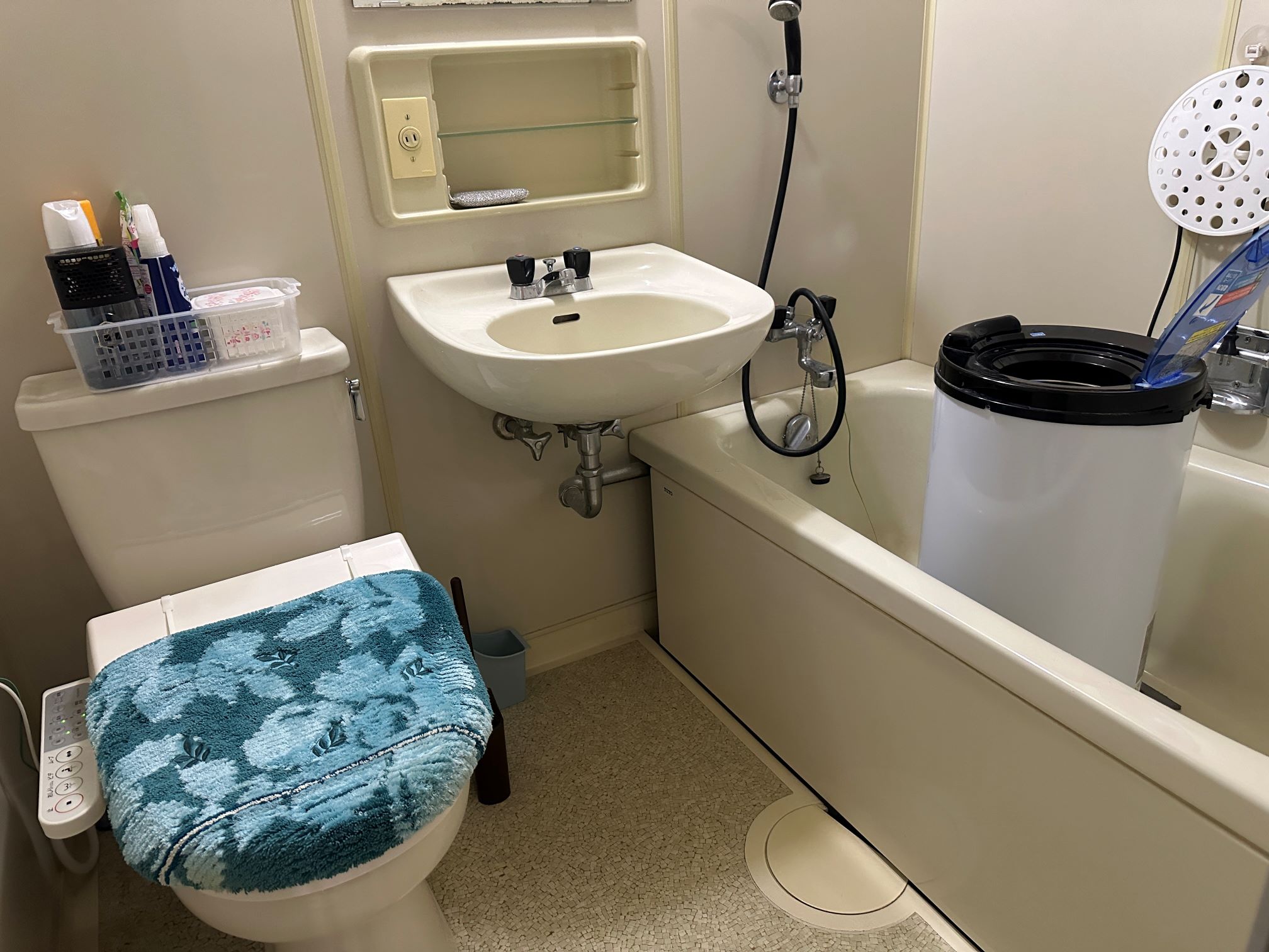 ユニットバスも清潔感が漂います。