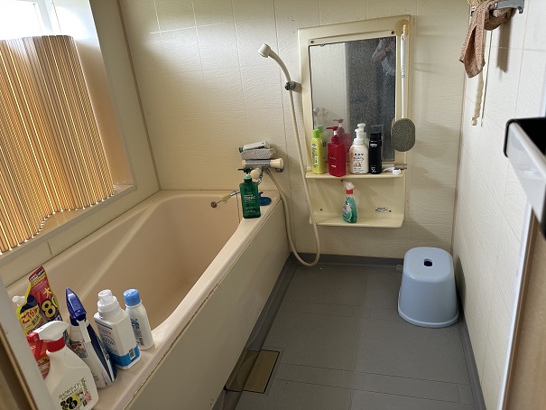 1800×1800のユニットバスです。