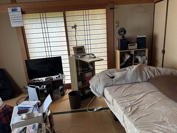 和室６畳はこんな感じ。